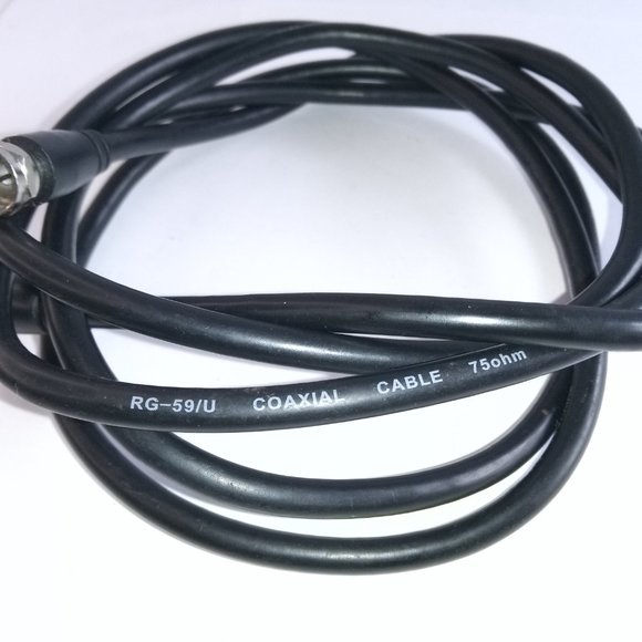 RG59U BNC Cable CCTV 75ohm Coaxial BNC Cord #6 - Picture 2 of 4